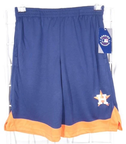 MLB Genuine Merchandise Houston Astros Baseball Boys' Poly Shorts - XL (16/18) Cover