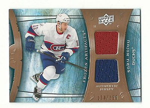 2009-10 Artifacts Frozen Artifacts #FASK Saku Koivu Jersey 174/199 - NM-MT