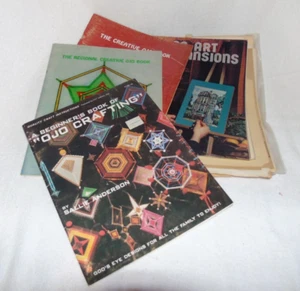 Ojo Bastel- und Stringkunstbücher Vintage 70er Jahre 6 Stück 123 - Bild 1 von 8