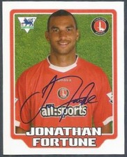 MERLIN F.A. PREMIER LEAGUE 06- #141-CHARLTON ATHLETIC/S AFRICA-JONATHAN FORTUNE