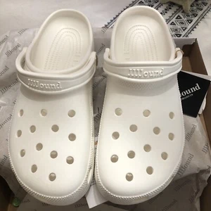 Crocs JJJJound Herren Freizeit Clog, Größe 13 - Weiß - Bild 1 von 6