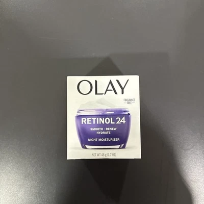 OLAY Regenerist Retinol 24 Night Face Moisturizer - 1.7oz FRAGRANCE FREE (NEW) - Image 1 of 2