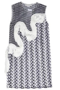 STELLA MCCARTNEY BLUE LACE MINI DRESS IT 34 UK 2 - Picture 1 of 5