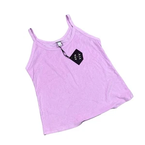 Ava & Viv Women's Plus Size Light Purple Loop Terry Tank Top - Size 1X - NWT - Picture 1 of 5