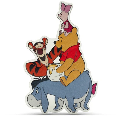 2025 Niue Disney Winnie the Pooh Friends Love Hunny Too 1 oz Silver Proof Coin - Image 1 of 4