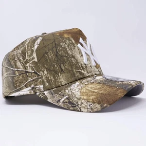 NWT Realtree New York Yankees Simple Clean 9Forty A-Frame New Era Adjustable Sna - Picture 1 of 5