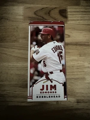 Jim Edmonds Cardenales de San Luis Bobblehead Tema Bud Bash Raro 2006 Serie Mundial Foto 1 de 4