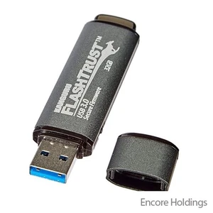 Kanguru FlashTrust 32GB USB 3.2 Flash Drive - WP-KFT3-32G - Picture 1 of 1