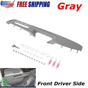 Gray Front Driver Side Inner Door Handle For Chevrolet Express Van1500/2500/3500 - Picture 1 of 14