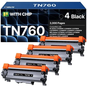 TN-760 - TN760 Toner per stampante Brother - Ricambio per Brother TN760 TN-7... - Foto 1 di 7