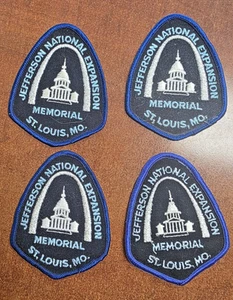Lot of 4 Vintage Jefferson National Expansion Memorial Patches - St. Louis - Picture 1 of 2