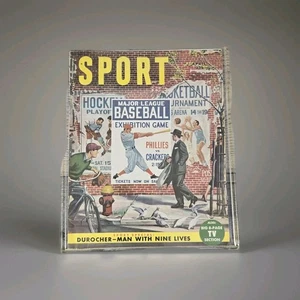 Sport Magazine 1951 April Baseball Exhibition Game Phillies Vs Crackers Vintage - Picture 1 of 12