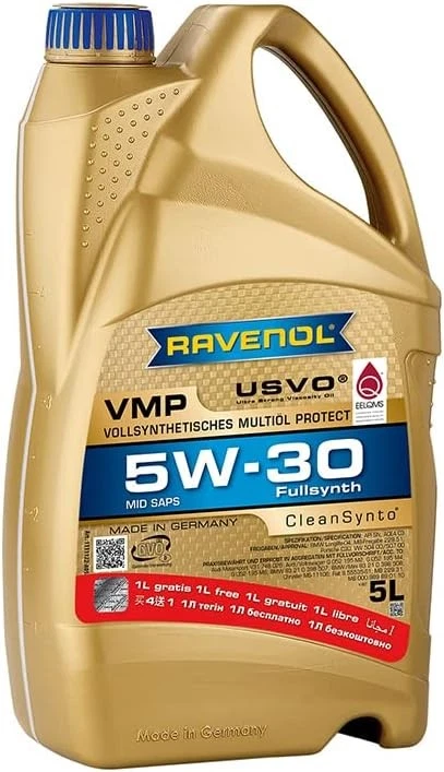5 Liter RAVENOL VMP SAE 5W-30 AKTION 4+1, Made in Germany 1111122  - Bild 1 von 1