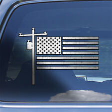 USA Lineman Flag Decal Sticker lineworker window decal American linemans sticker