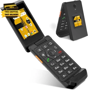 S22 Smart Flip Phone Unlocked (16GB) 2.8 Touchscreen Rugged Cell Phon Android 11 - Picture 1 of 9