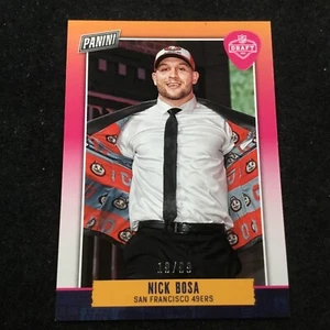 Panini Day Draft 2019 #R3 Nick Bosa #19/99 San Francisco 49ers - Imagen 1 de 3