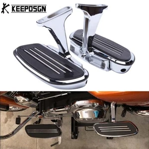 Driver Footboard Floorboard Kit Fit For Harley Touring Street Glide 1993-2025 - Picture 1 of 11