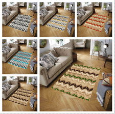 Modern Geometric Pattern Small & Large Traditional Living Room and Bedroom Rugs