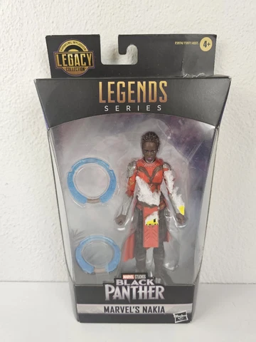 Marvel Legends Studios Legacy Collection  Black Panther Nakia 6" Box Damage Cover