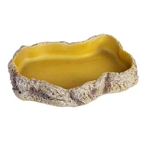 Reptile Food Dish Terrarium Water Bowl Food Feeding Bowl for Reptile - Picture 1 of 8
