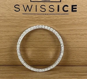 2,0 Karat Krappen Diamant Lünette Edelstahl für Rolex 39mm Oyster Perpetual - Bild 1 von 3