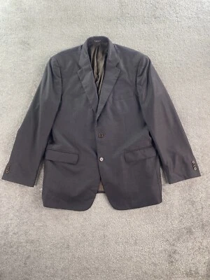 Chaqueta de Traje John Varvatos EE. UU. 46 R Lana Taupe Sullivan Diseñador Premium a Medida Foto 1 de 4