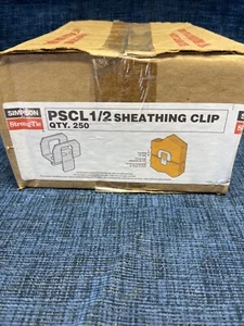 Simpson Strong-Tie - PSCL1/2 - Plywood Sheathing Clip - QTY 200 approximately - Picture 1 of 7