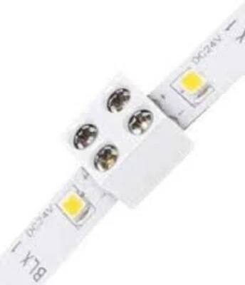 DIODE LED 12-24V TAPE LIGHT TERMINAL BLOCK CONNECTOR 8MM TAPE 2 TAPE(PACK OF 25) - Image 1 of 2