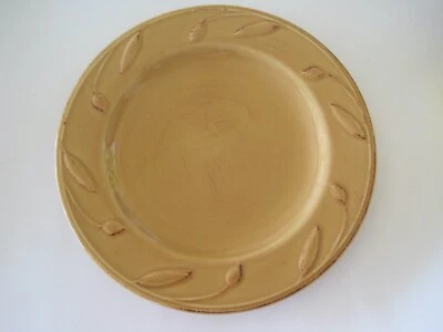 Plato de ensalada amarillo mostaza Sorrento 8" usado en excelente estado Foto 1 de 4