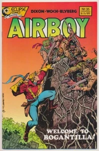 Airboy #35 Comic Book - Eclipse Comics! - Picture 1 of 1
