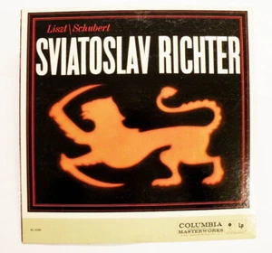 Vinyl Record: Sviatoslav Richter - Liszt Schubert LP Album Columbia Masterworks - Picture 1 of 4