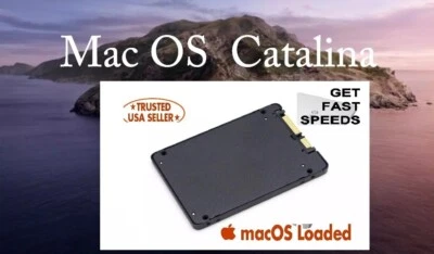 500GB 2.5" SSD | macOS Catalina 10.15.7 Preloaded | iMac, Mac Mini, MacBook Pro - Image 1 of 4