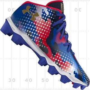 Under Armour Youth Football Cleats Shoes USA Spotlight Franchise 4.0, #3027318 - Picture 1 of 2
