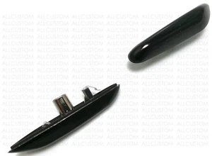 2 CLIGNOTANTS LATERAUX LED NOIR REPETITEURS pour BMW E46 3 SERIES Phase 2 01-06 - Imagen 1 de 4