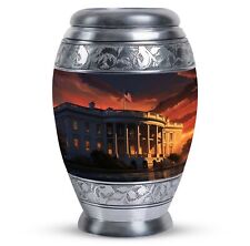 Urn For Human Ashes Adult The White House (10 Inch) Large Urn