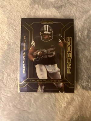 TYLER ALLGEIER 2022 Pro Picks Premier Rookie Card RC #PP-24 Atlanta Falcons - Image 1 of 2