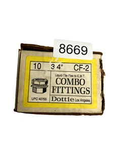 Combo de accesorios Dottie CF-2 3/4"/paquete de 10 - Imagen 1 de 1