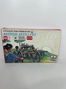 ESCI Ertl Napoleonic British Artillery Figures in Box 1:72 #233 48 pieces - Picture 1 of 9