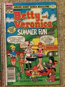 ARCHIE GIGANTE SERIES: BETTY & VERONICA SUMMER FUN 539 (1984) - Foto 1 di 1