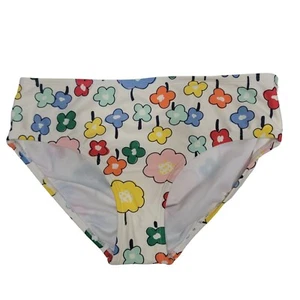 Hanna Andersson flower power colorfull swim suit bottoms girls size 10 - Picture 1 of 3