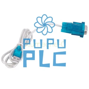 Cavo da USB a RS232 porta seriale 9 pin DB9 seriale porta COM adattatore convertitore blu - Foto 1 di 4