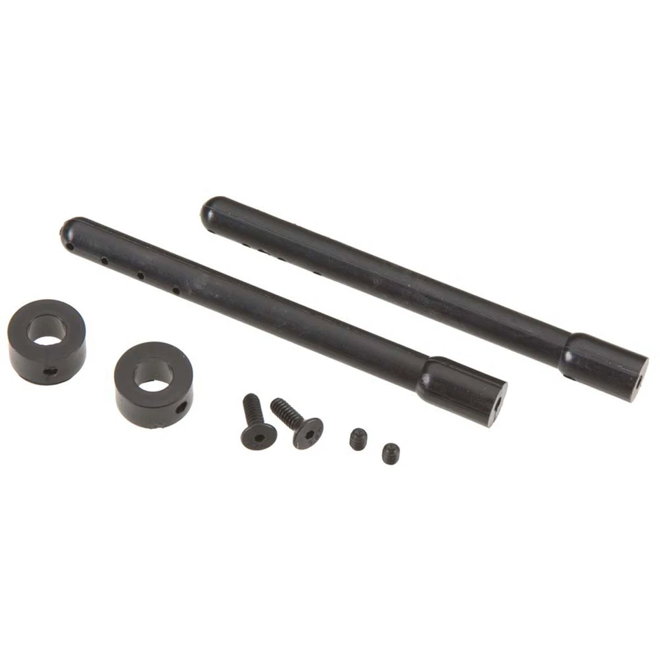 Duratrax 3 Black Body Posts (2pcs, Attach through Screws in bottom) DTXC2613 - Image 1 of 1