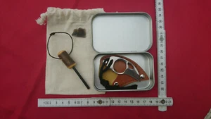 Feuerstahl Mittelalter Survival Wikinger Geschenk Feuer Fire Starter Anzünder  - Bild 1 von 33