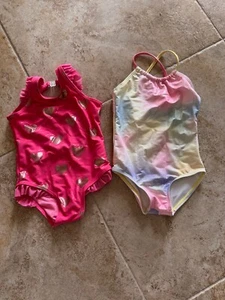 appaman Girl's Size 4T Swimsuits Lot of 2 One-Piece - Picture 1 of 4