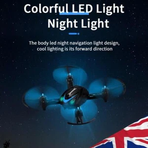 Remote Control Drone One Button Take Off/Landing Mini Quadcopter Drone Kids Toys - Picture 1 of 12