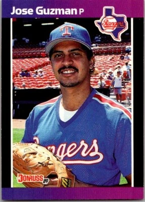 1989 Donruss - Jose Guzman #284 - Image 1 of 2