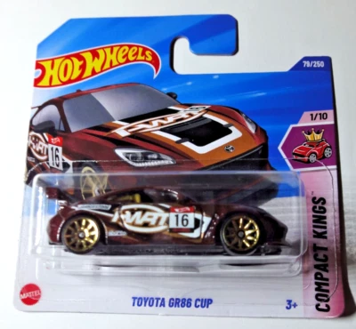 Hot Wheels - Toyota GR86 Cup - Toyota GR Cup Racing - Compact Kings 2025 - HYX74 - Immagine 1 di 3