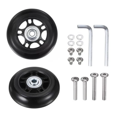 Kits de piezas de repuesto para ruedas de equipaje 70x24 mm aptos para sillas de ruedas Foto 1 de 4