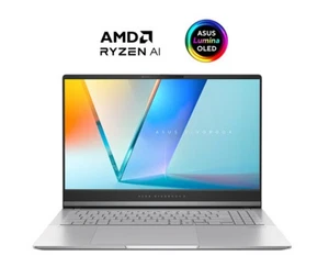 ASUS Vivobook S, AMD Ryzen AI 9, 24GB RAM, 1TB SSD, 15.6 Inch OLED Laptop VAT - Picture 1 of 23