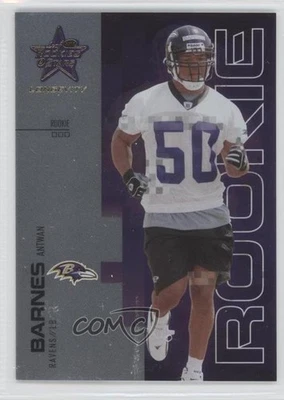 2007 Leaf Rookies & Stars Longevity Rookie /999 Antwan Barnes #139 RC - Image 1 of 2